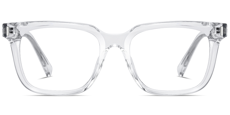 Square Reading Glasses translucent