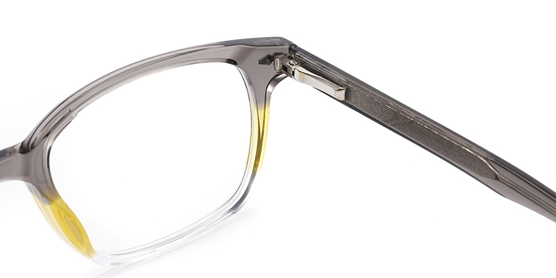 Acetate Rectangle Reading Glasses grey