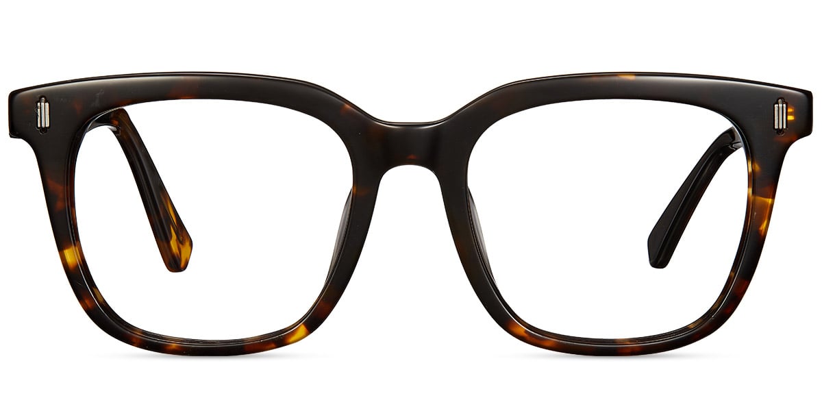 Acetate Square Reading Glasses tortoiseshell