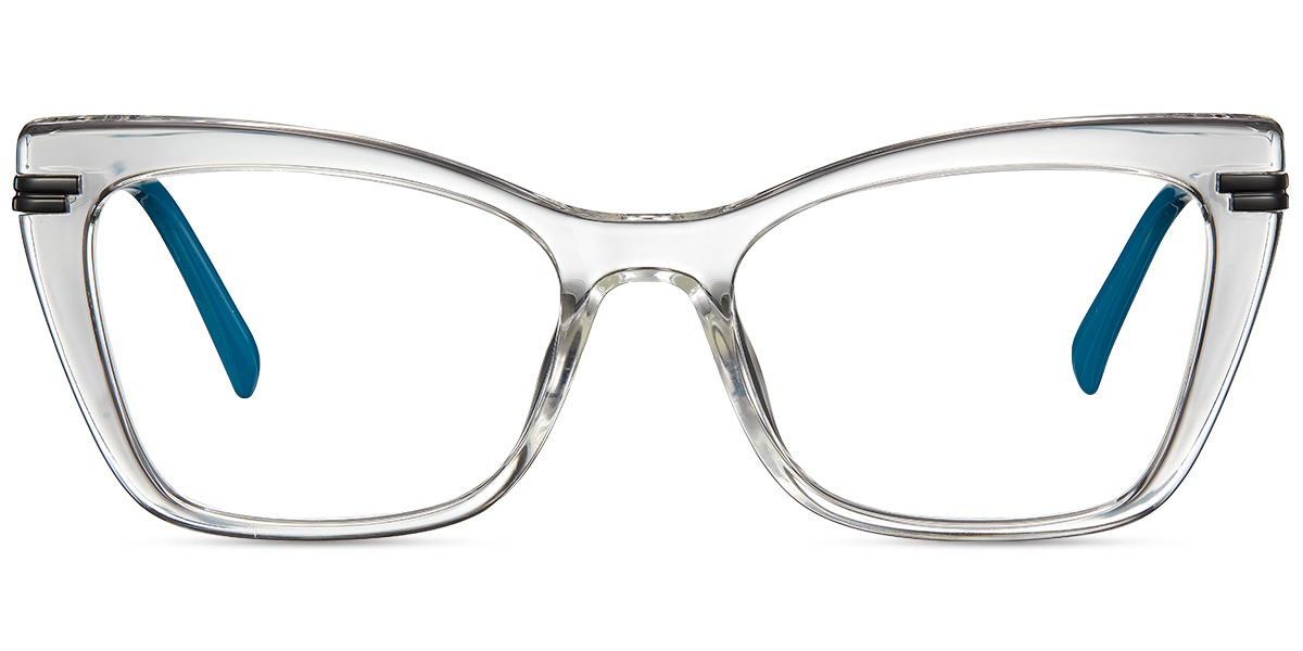 Rectangle Reading Glasses translucent