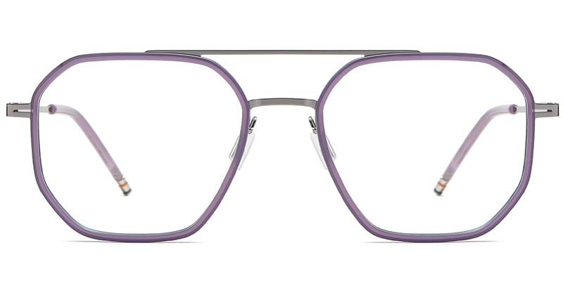 Aviator Reading Glasses purple