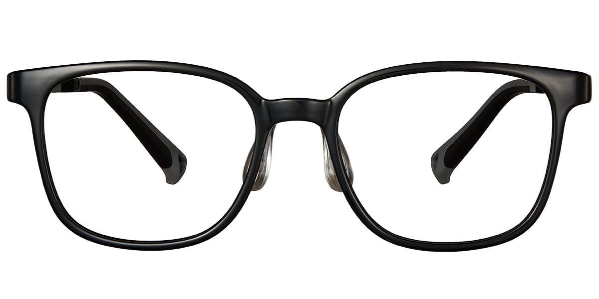 Kid's Square Reading Glasses black