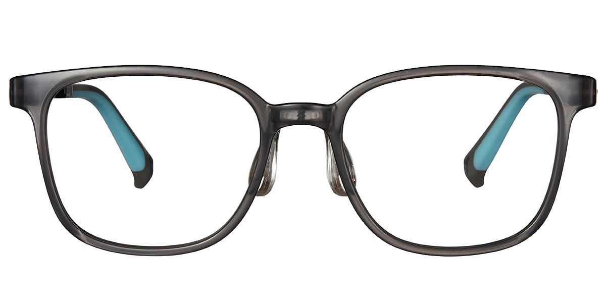 Kid's Square Reading Glasses grey