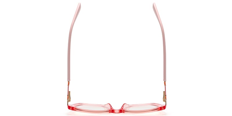 Rectangle Reading Glasses pink