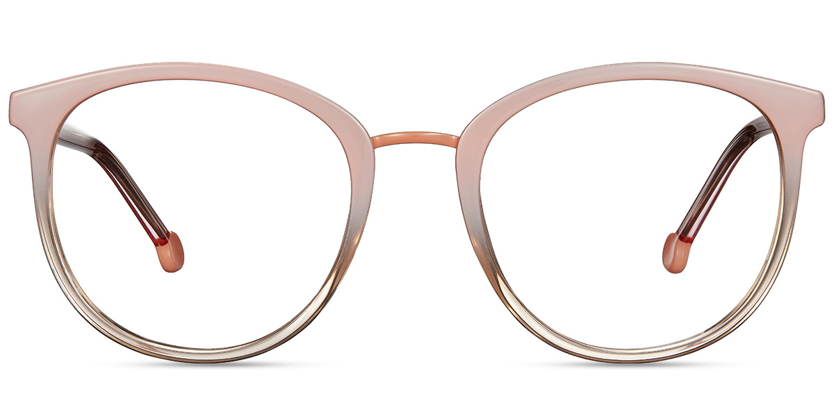Oval Reading Glasses pink