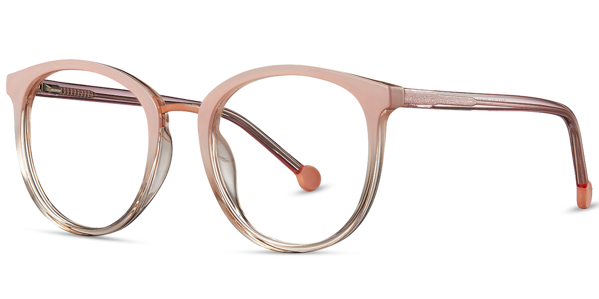 Oval Reading Glasses pink
