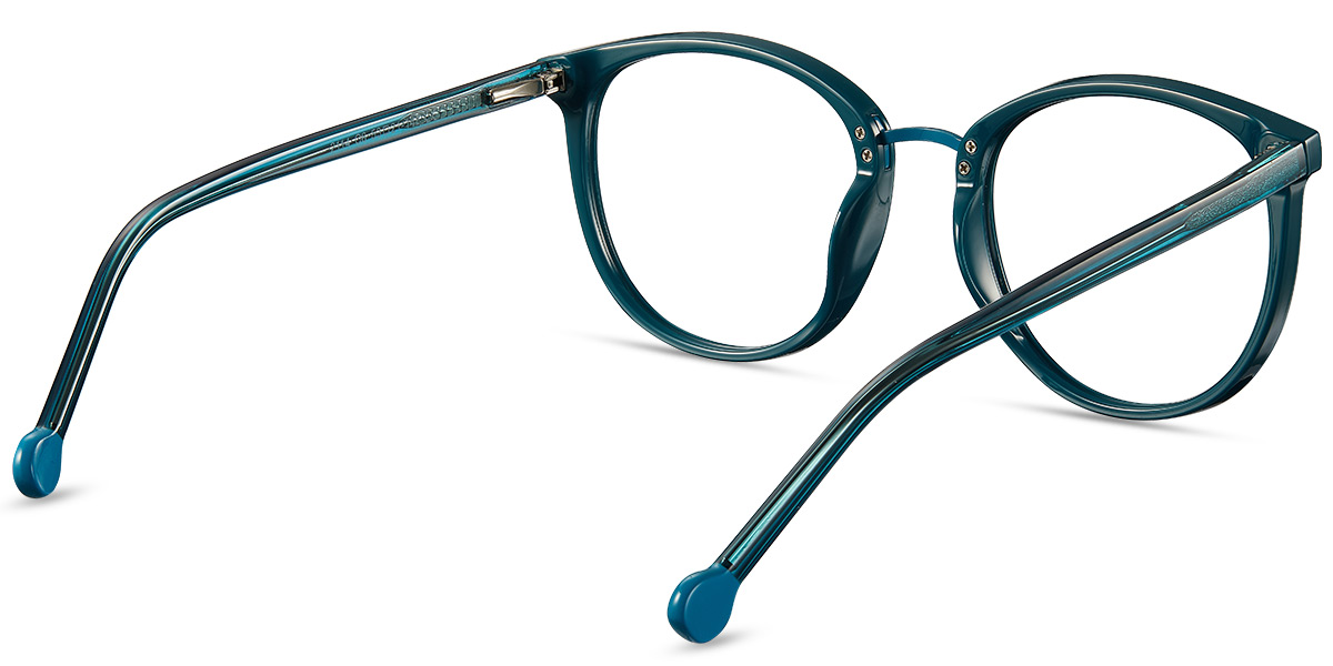 Oval Reading Glasses green