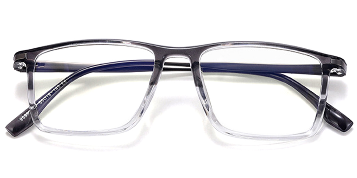 Rectangle Reading Glasses pattern-grey