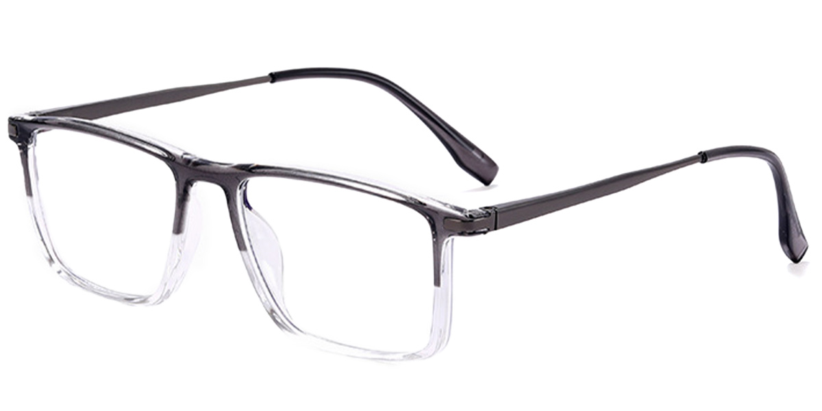 Rectangle Reading Glasses pattern-grey