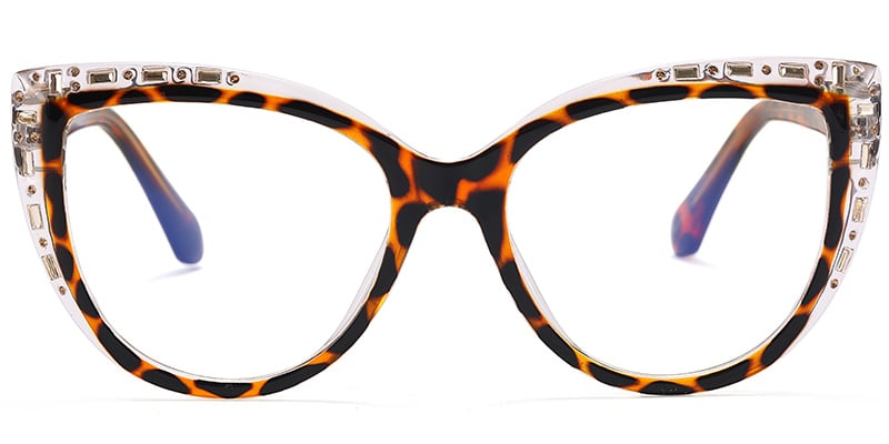 Cat Eye Reading Glasses translucent-tortoiseshell