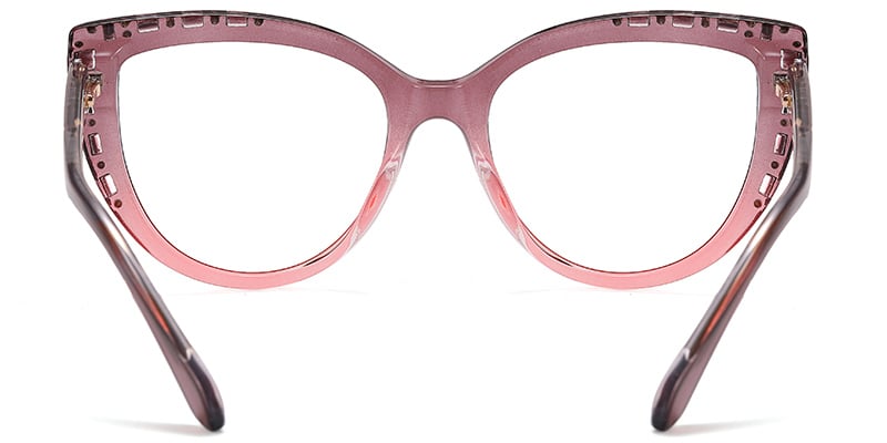 Cat Eye Reading Glasses pink