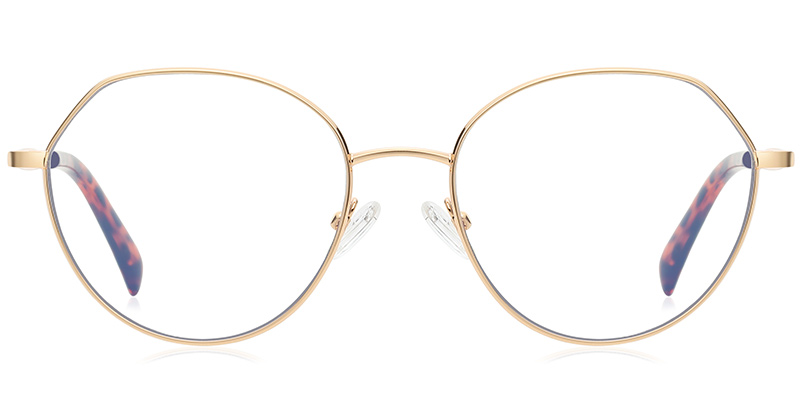 Round Reading Glasses gold