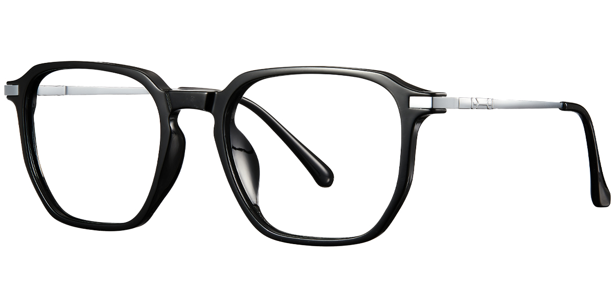 Square Reading Glasses bright_black