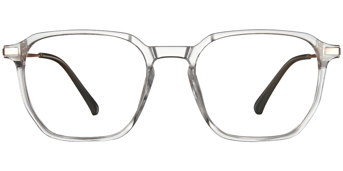 Square Reading Glasses translucent