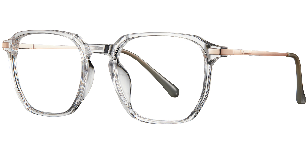 Square Reading Glasses translucent