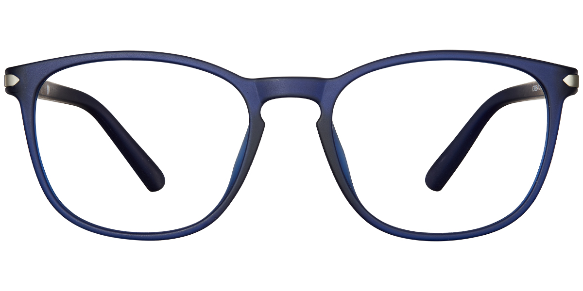 Square Reading Glasses blue