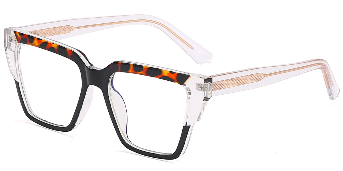 Square Reading Glasses pattern-translucent