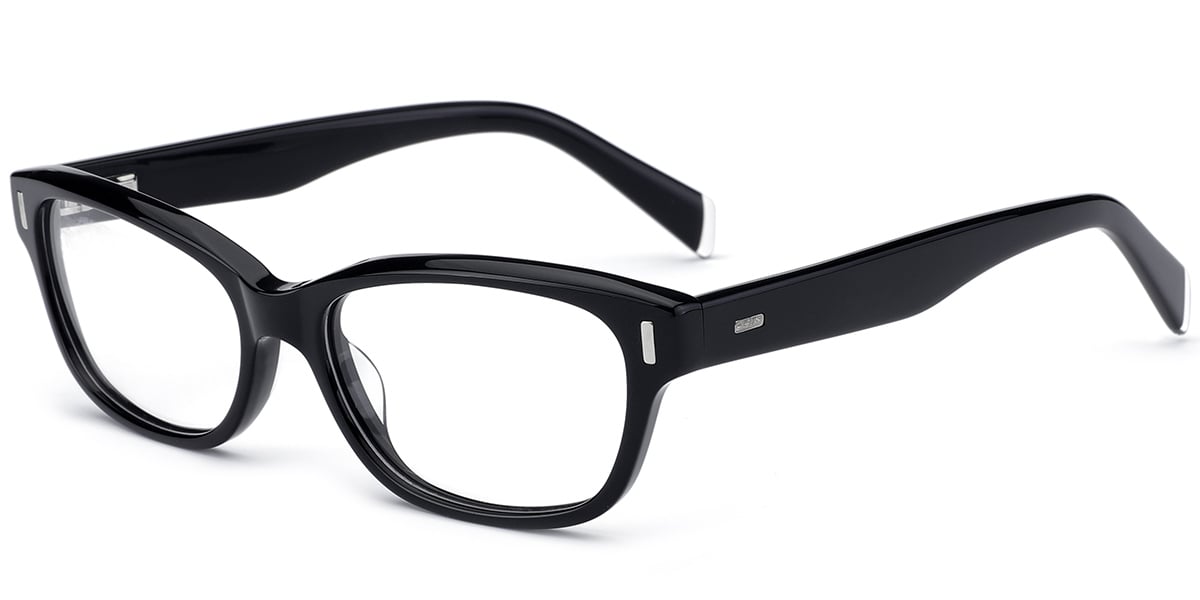 Acetate Square Reading Glasses black