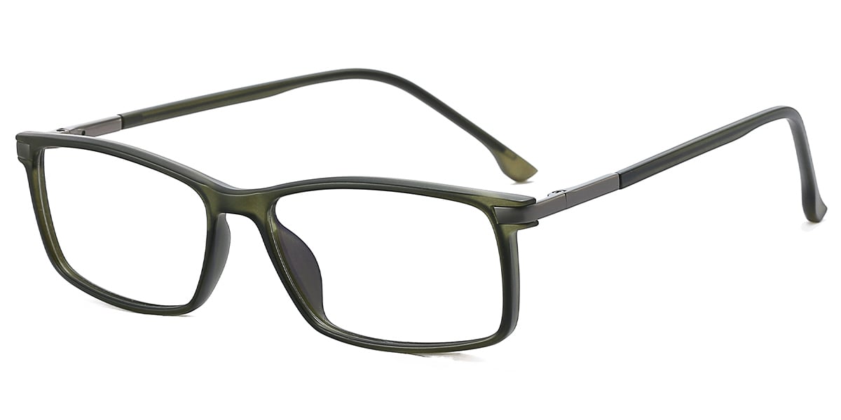 Square Reading Glasses army_green