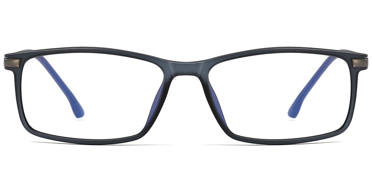 Square Reading Glasses blue