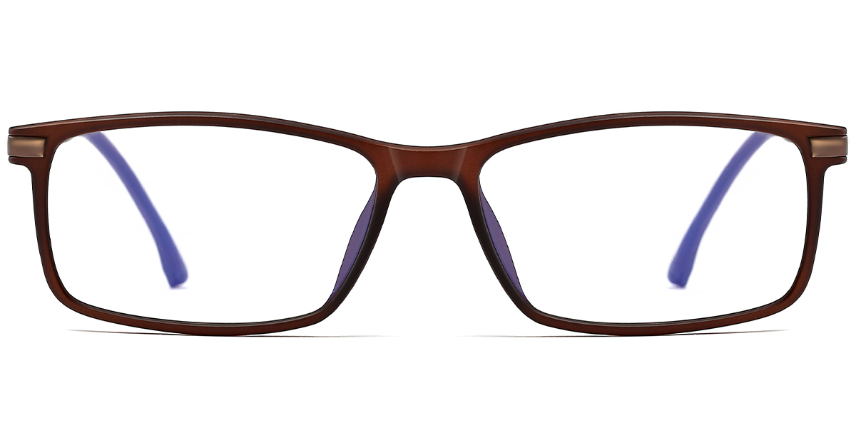 Square Reading Glasses brown