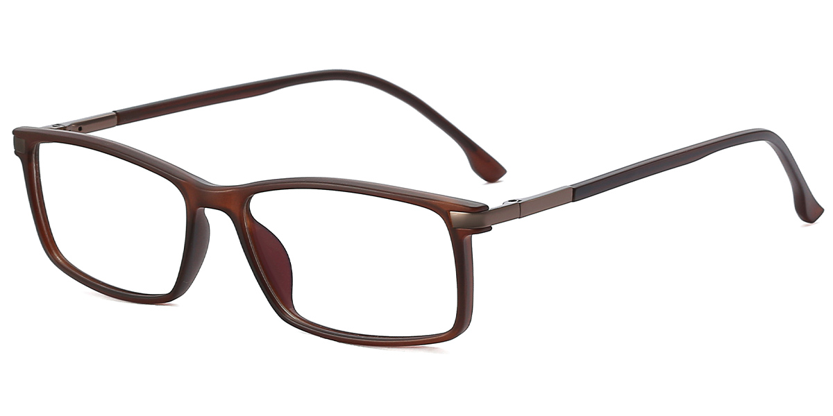 Square Reading Glasses brown