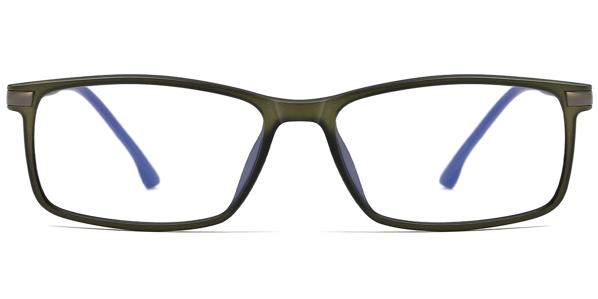 Square Reading Glasses army_green