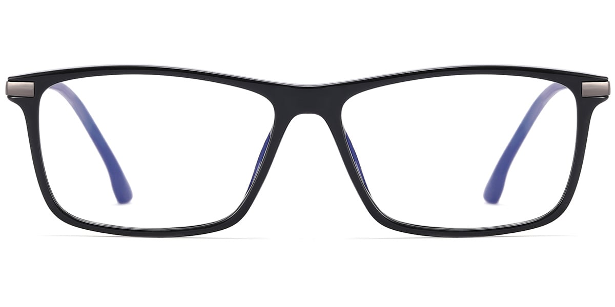 Square Reading Glasses matte-black