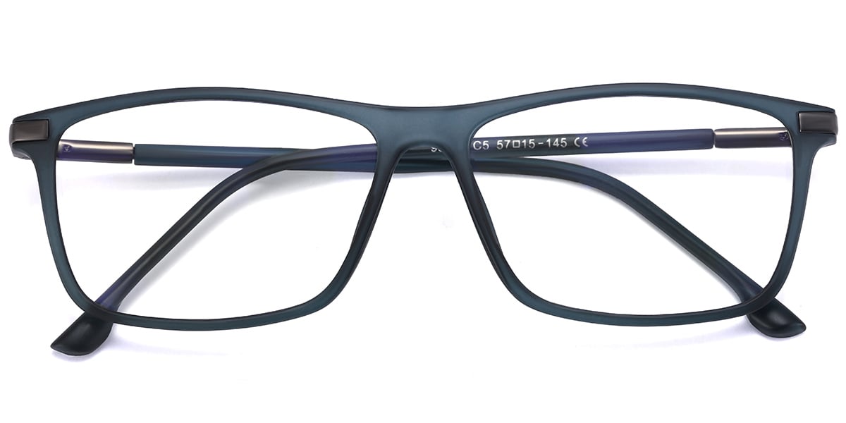 Square Reading Glasses blue