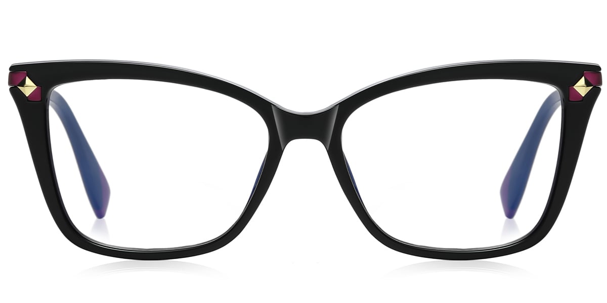 Square Reading Glasses black