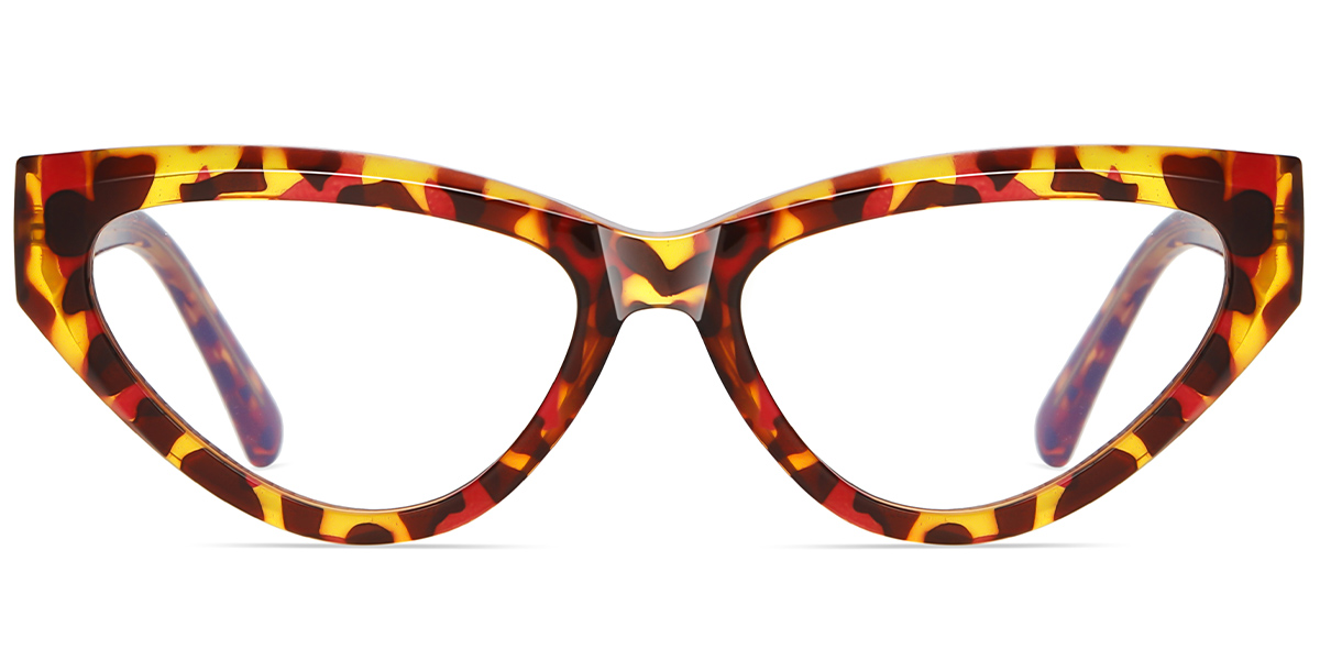 Geometric Reading Glasses tortoiseshell