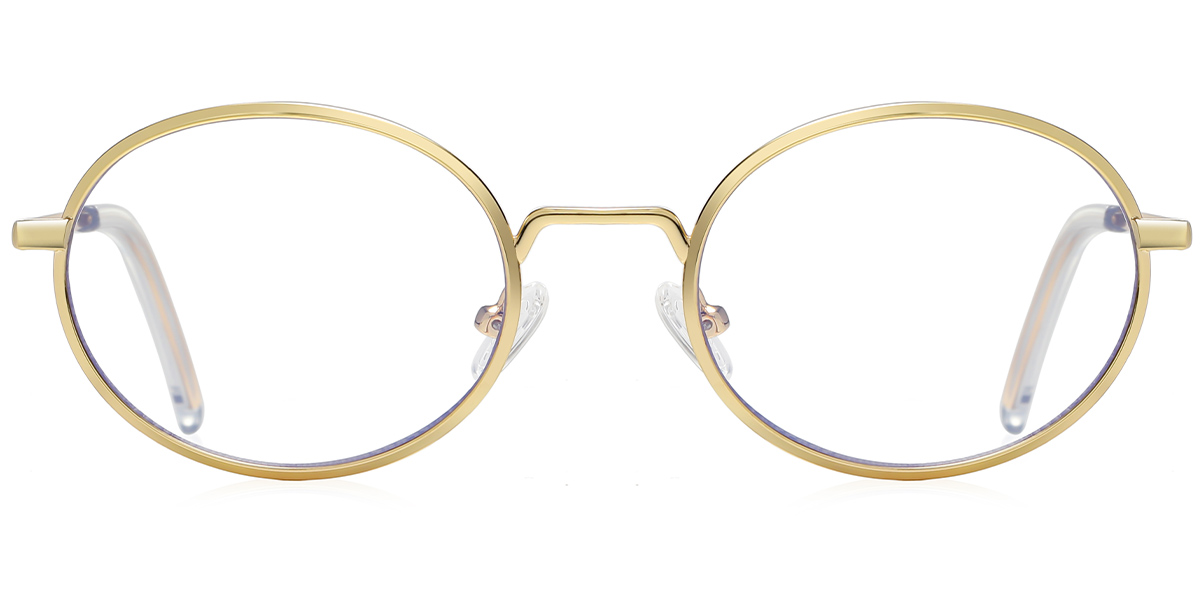 Round Reading Glasses gold