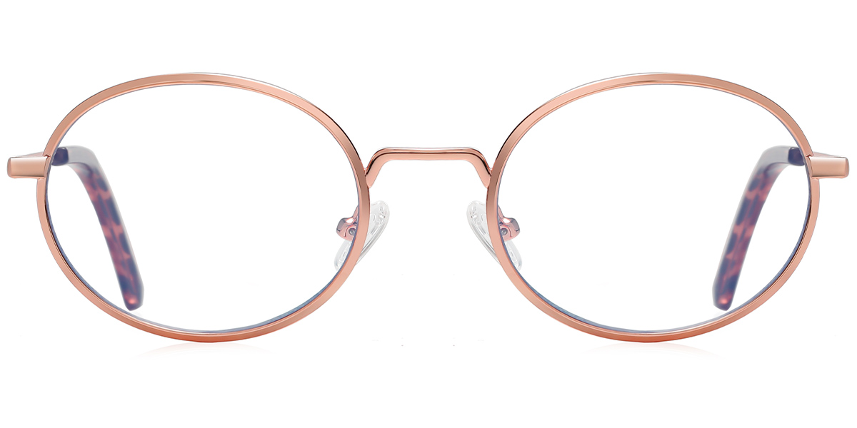 Round Reading Glasses rose