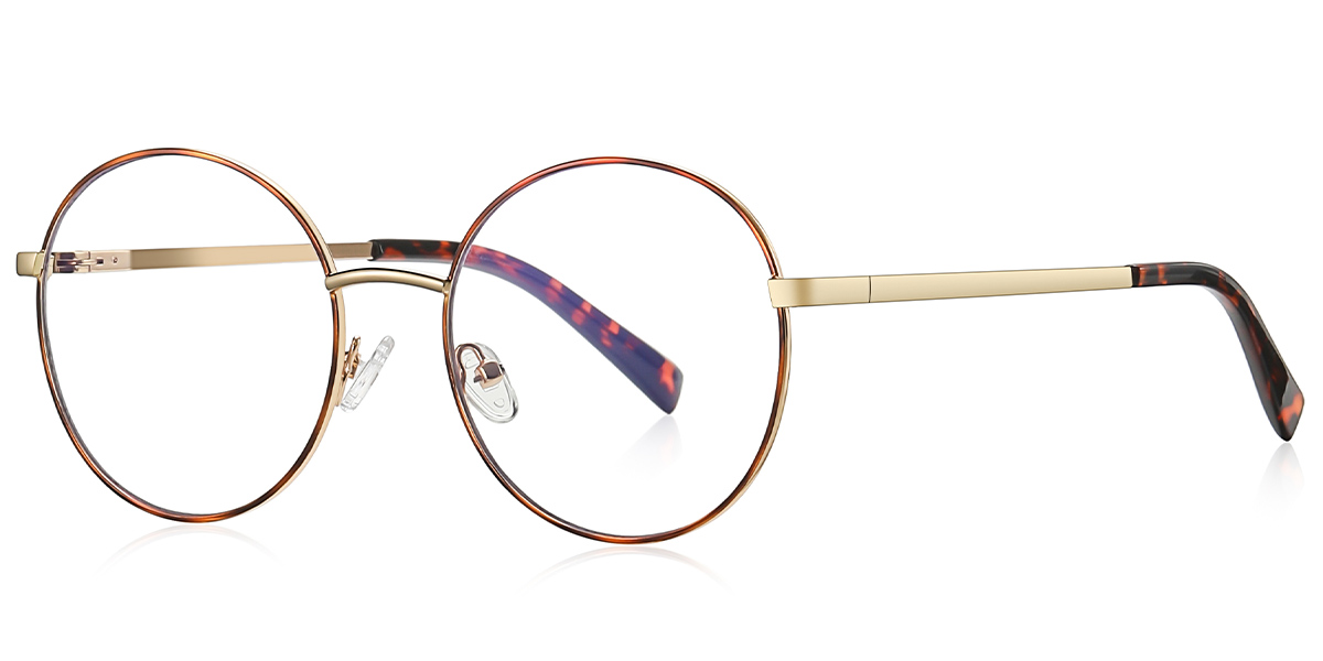 Round Reading Glasses tortoiseshell