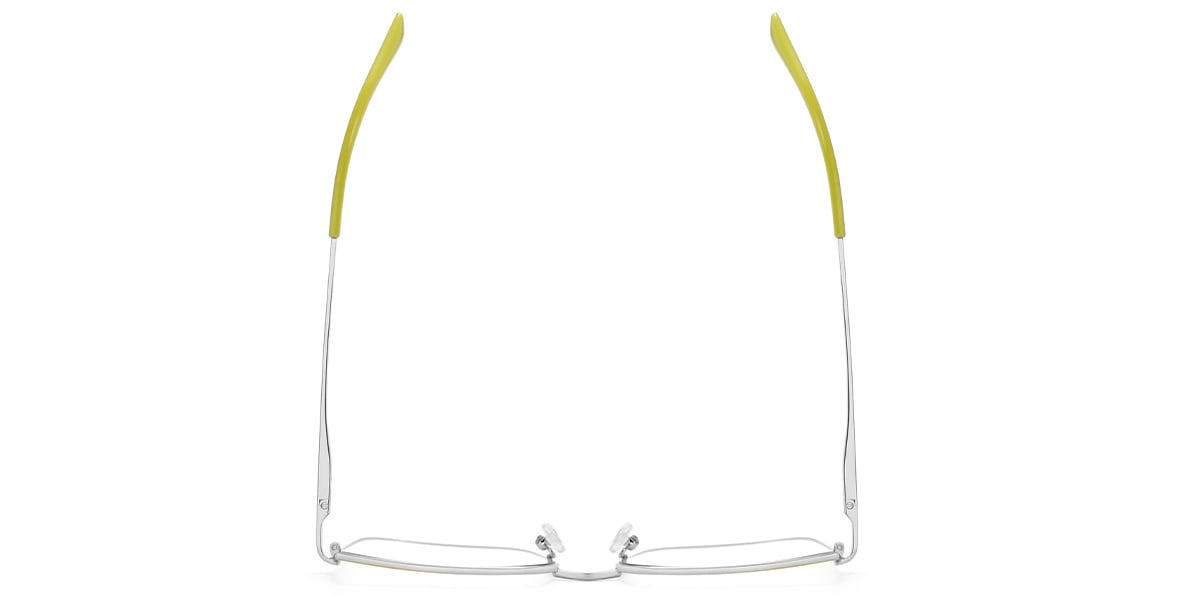 Square Reading Glasses pattern-yellow