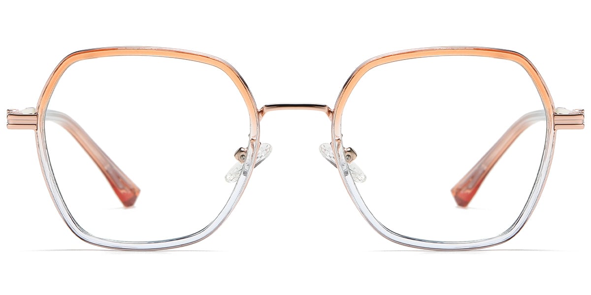 Rectangle Reading Glasses translucent-light_brown