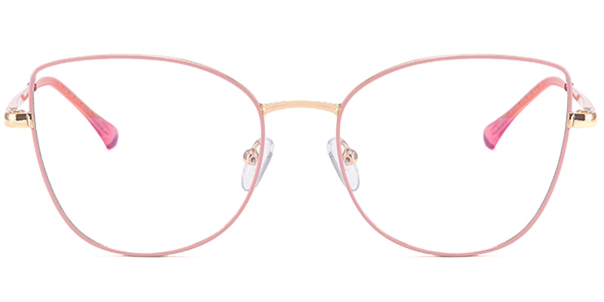 Square Reading Glasses pink