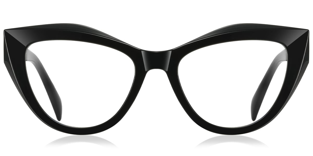 Geometric Reading Glasses bright_black