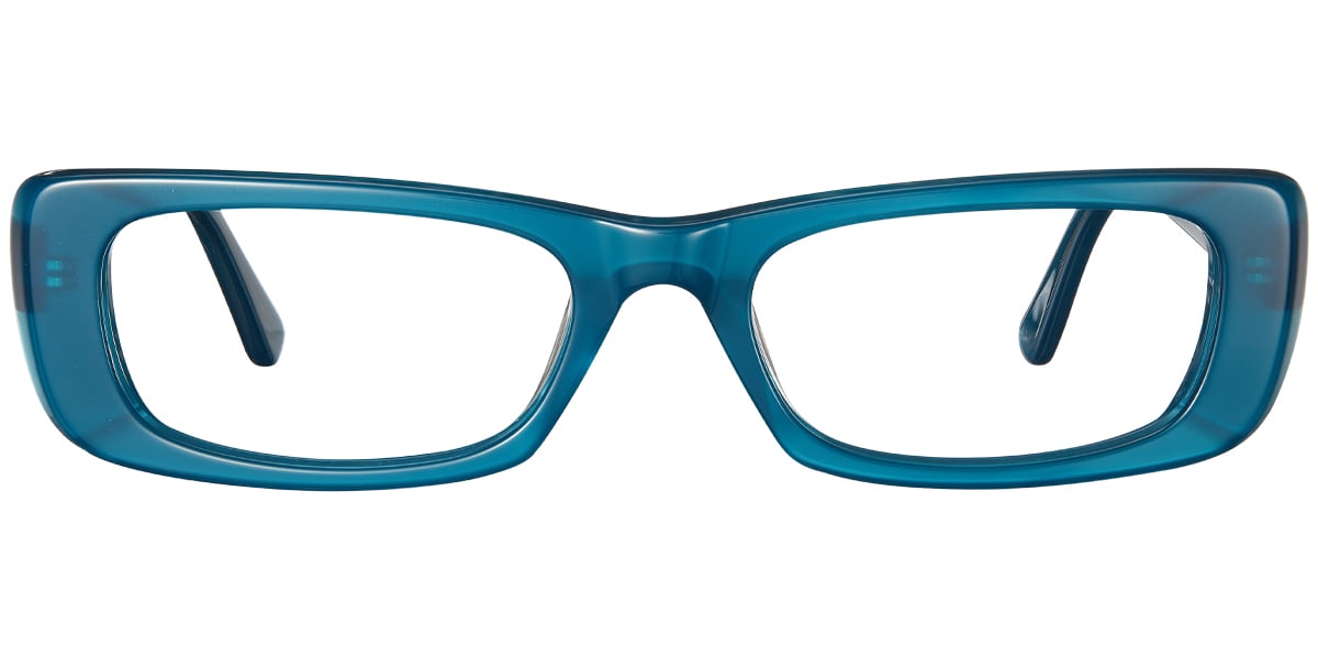 Acetate Rectangle Reading Glasses blue