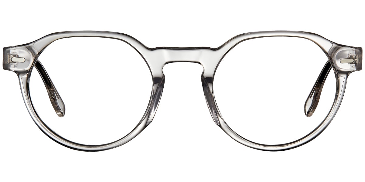 Acetate Geometric Reading Glasses translucent