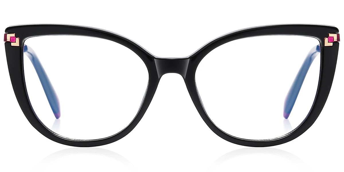 Square Reading Glasses black