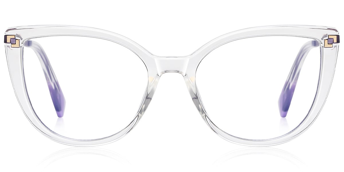 Square Reading Glasses translucent