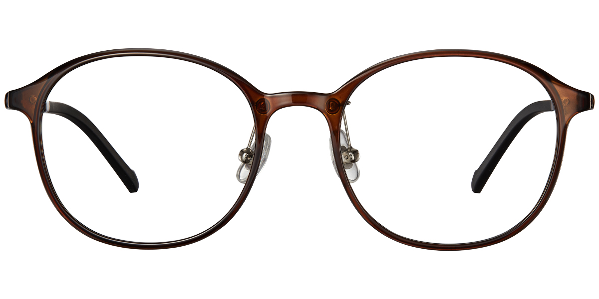 Oval Reading Glasses brown