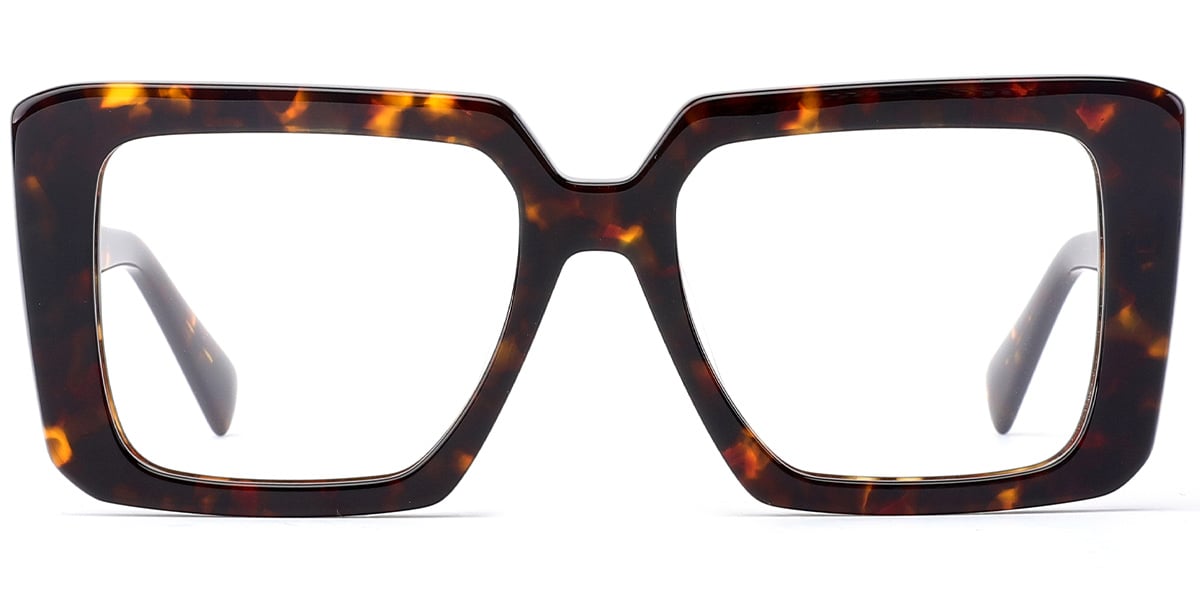 Acetate Square Reading Glasses tortoiseshell