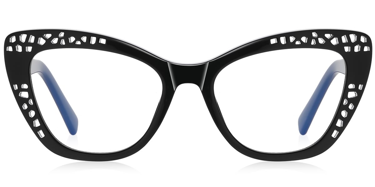 Square Reading Glasses black