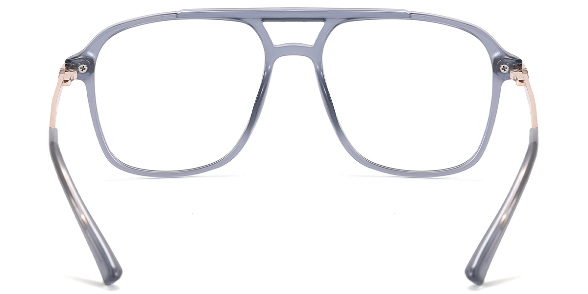 Aviator Reading Glasses translucent-blue