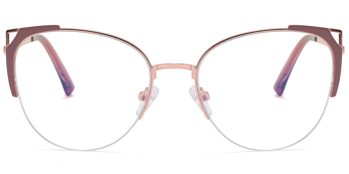 Cat Eye Reading Glasses brown