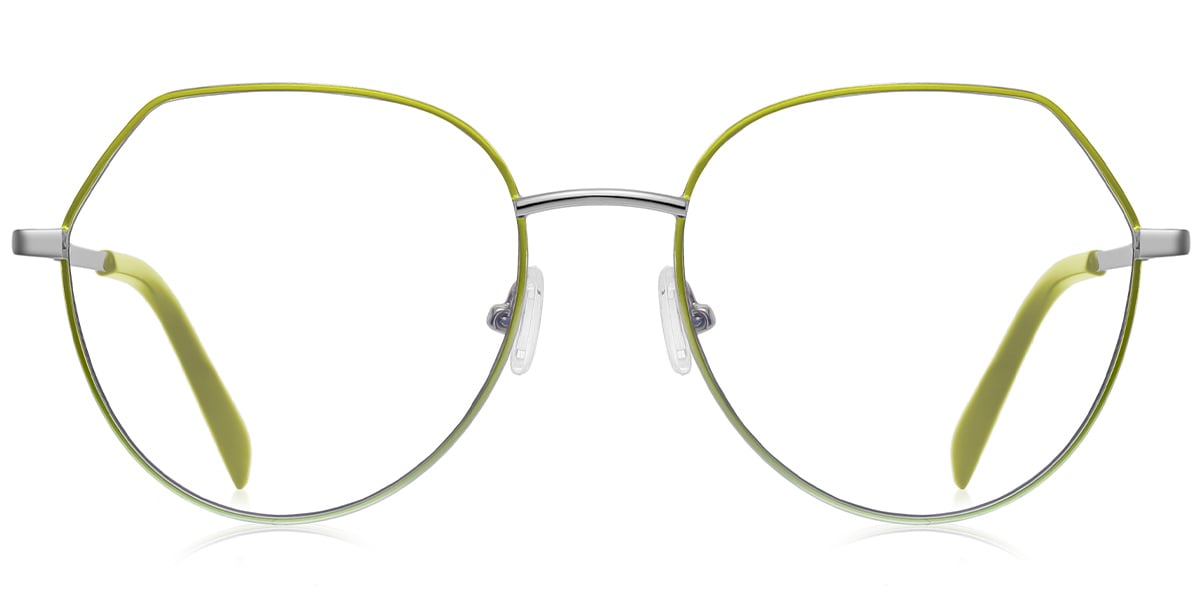 Geometric Reading Glasses gradient_yellow