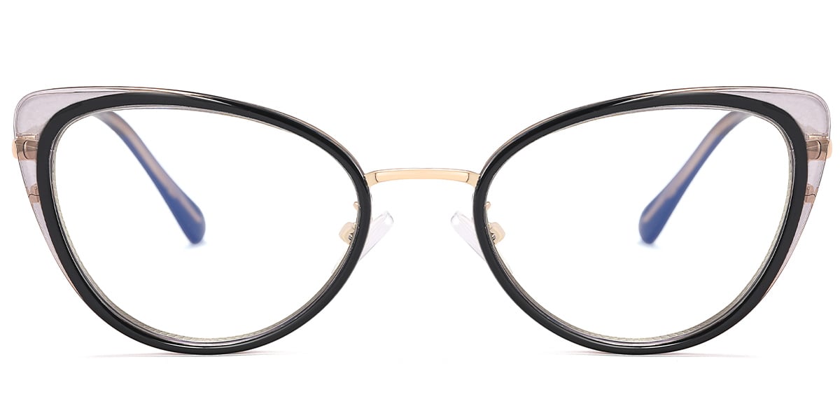 Geometric Reading Glasses translucent-light_grey