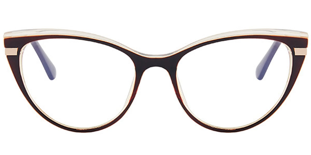 Cat Eye Reading Glasses light_brown